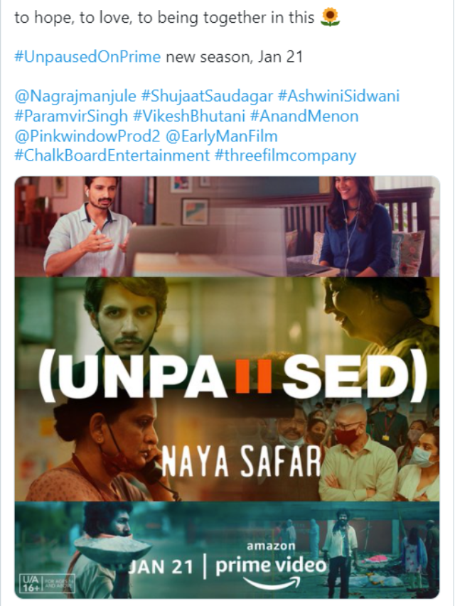 Amazon Prime Video – Unpaused: Naya Safar
